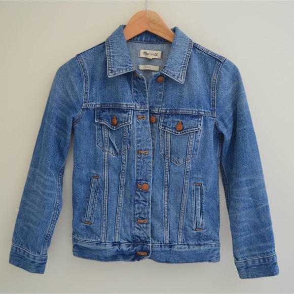 Madewell Denim Jean Jacket Size XXS